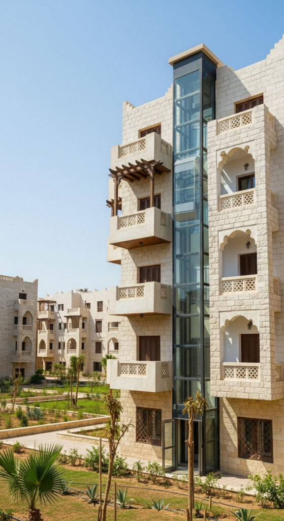 مصعد هيدروليك خارجى