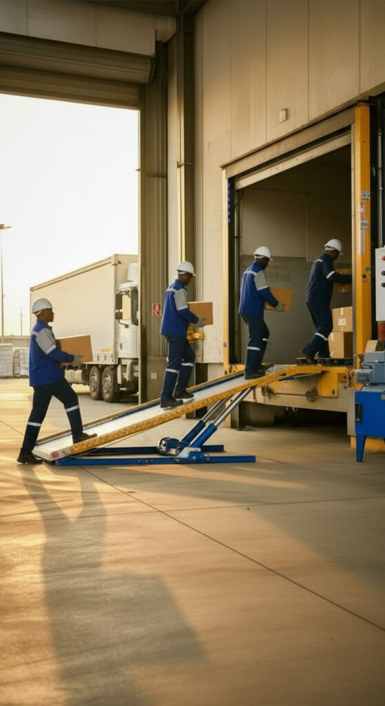 أرصفة متحركة/رامب متحرك